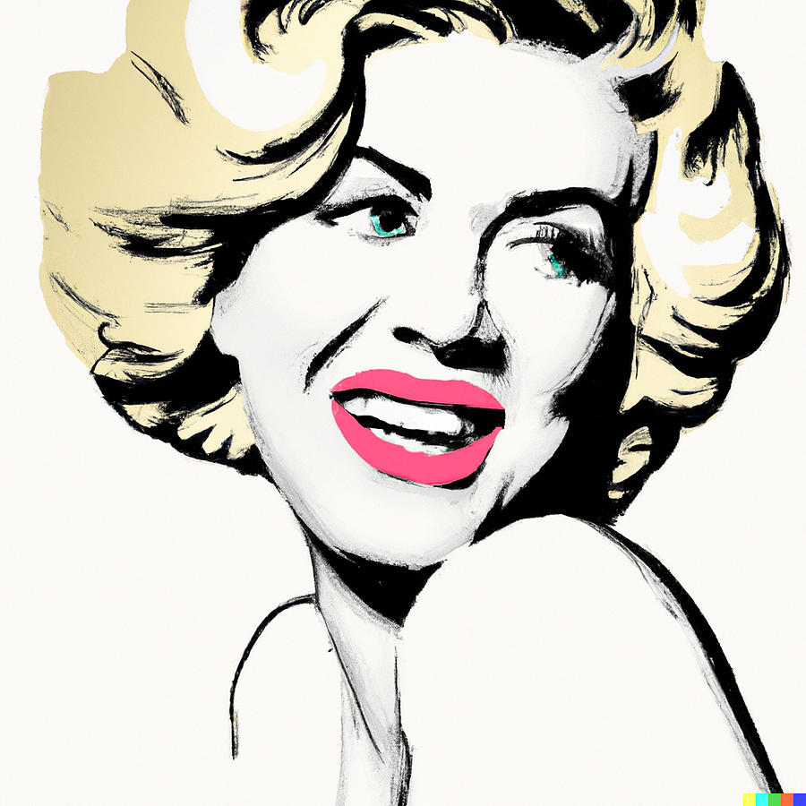 Marilyn Monroe Digital Art by Andrew Rodriguez - Fine Art America