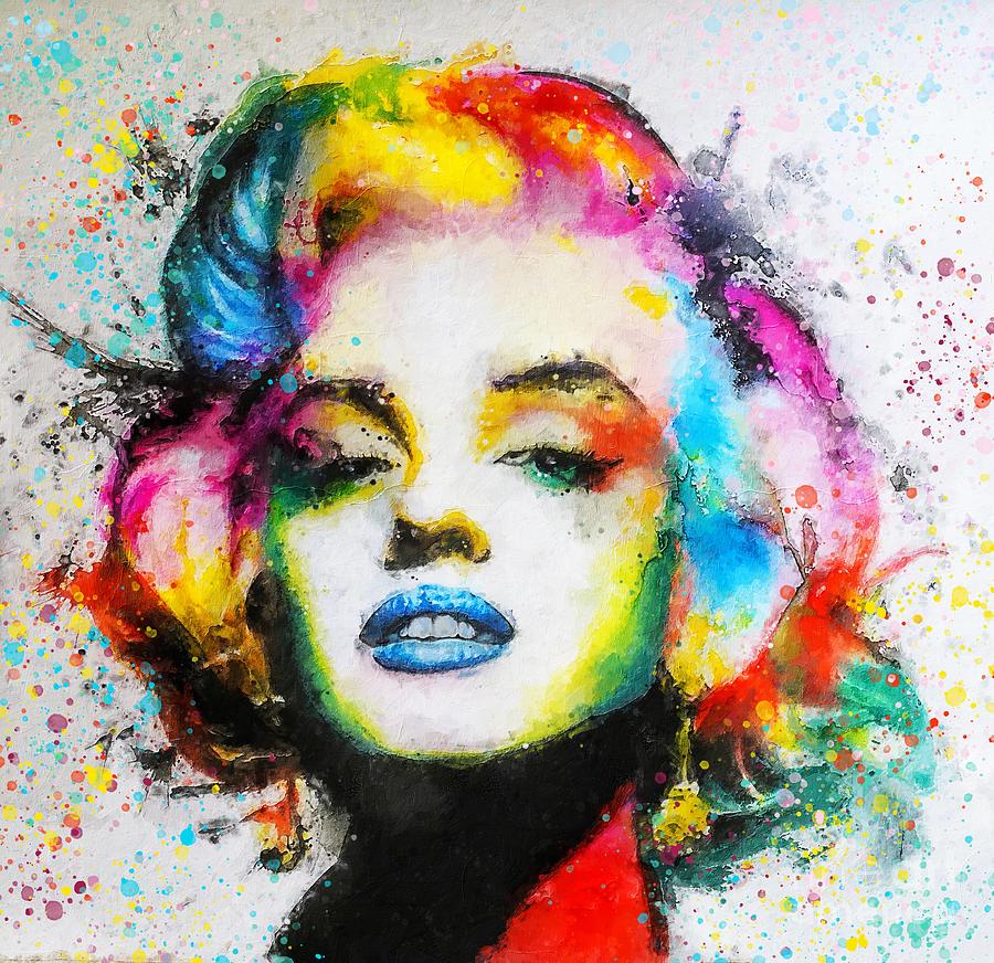 Marilyn Monroe Art Painting by Alexandra Arts