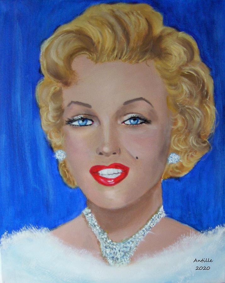 Marilyn Monroe Painting by Arthur Antille - Fine Art America
