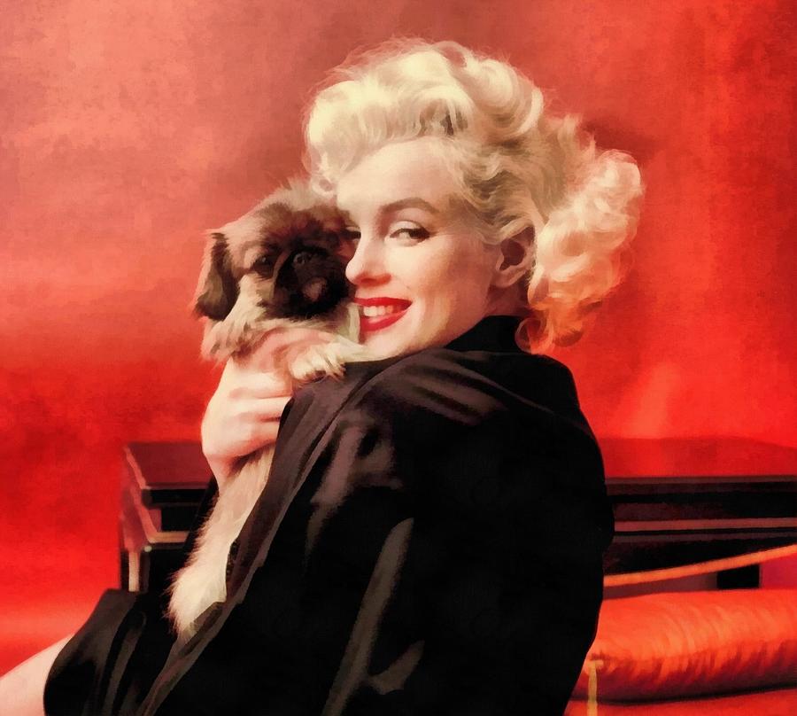 Marilyn Monroe Digital Art by Booker Eggleston | Fine Art America