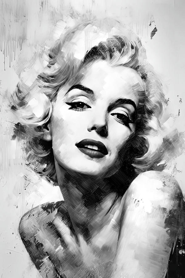 Marilyn Monroe BW III Photograph by Athena Mckinzie - Pixels