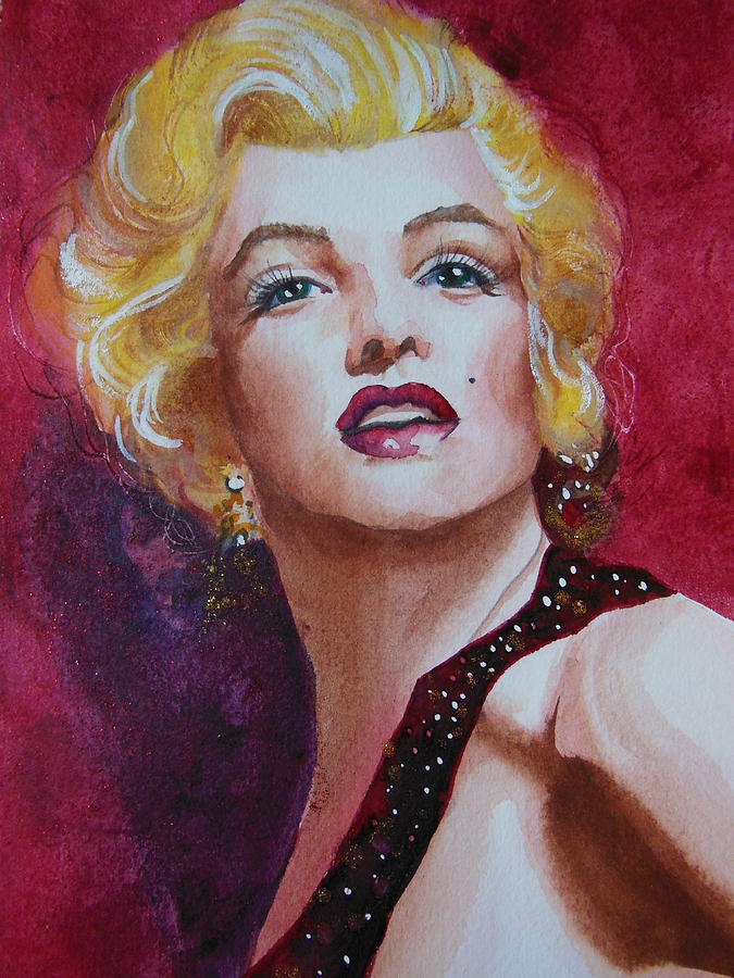 Marilyn Monroe Painting by Carolynn Wagler - Pixels
