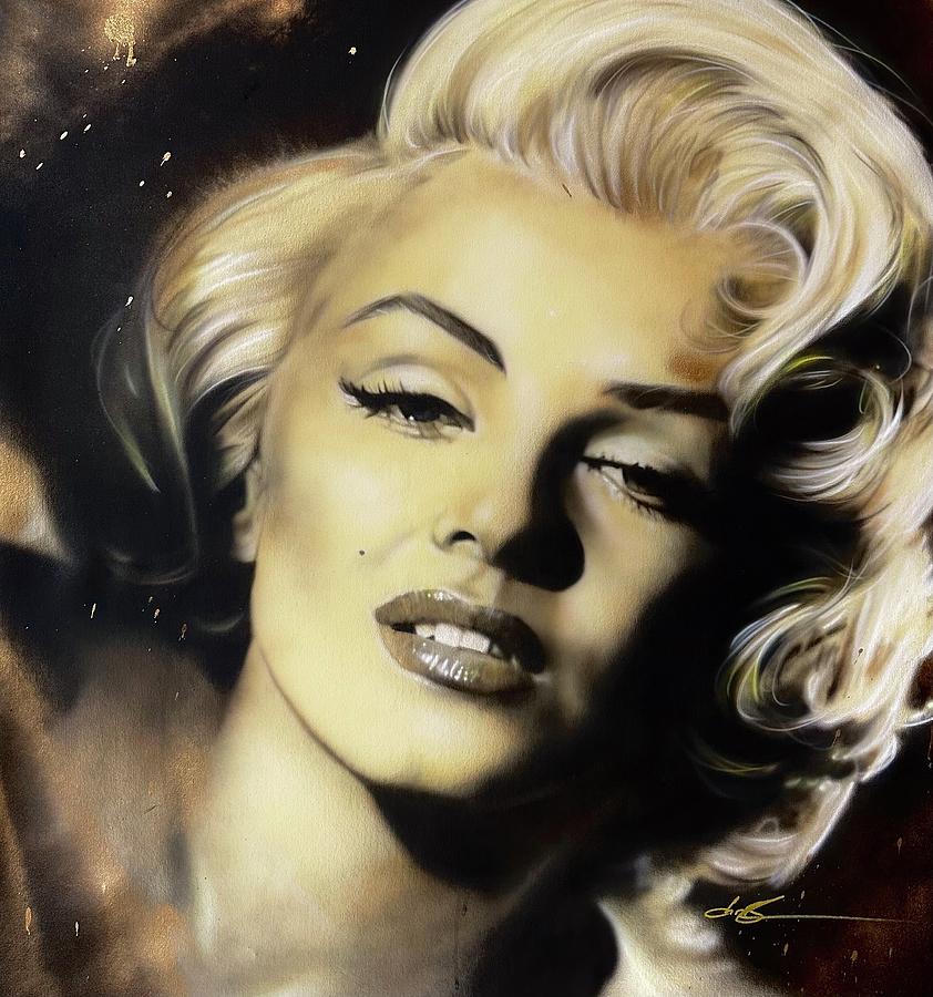 Marilyn Monroe Painting by Christian Chapman Art - Fine Art America
