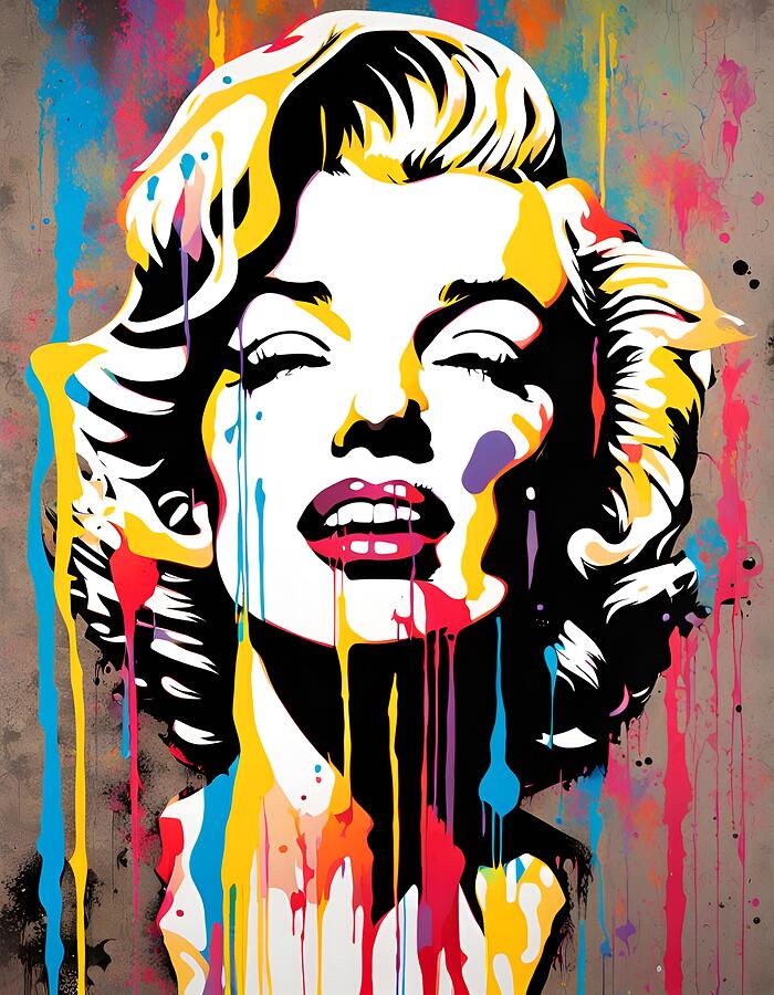 Marilyn Monroe Digital Art by CIKA Artist - Fine Art America