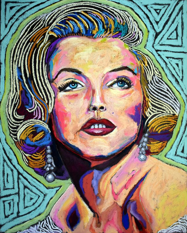 Marilyn Monroe Painting by David Hinds