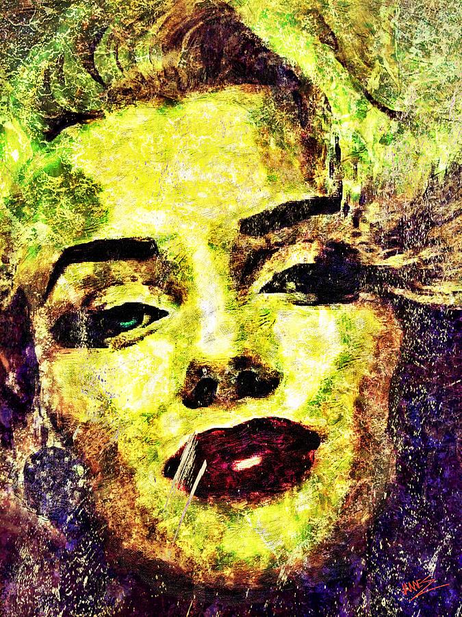 Marilyn Monroe Diva Painting by James Shepherd