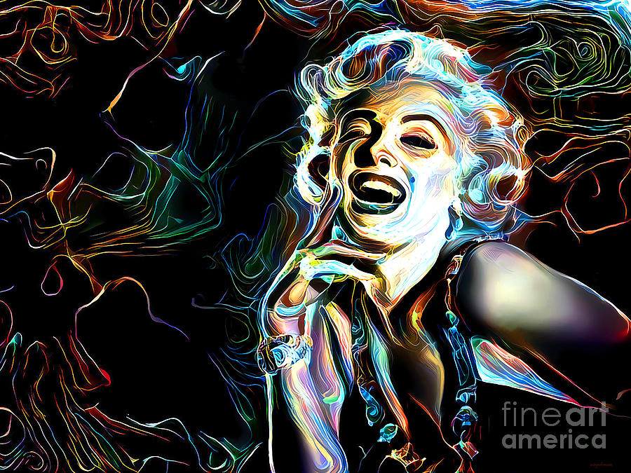 Marilyn Monroe Electrifying 20220317 Photograph by Wingsdomain Art and Photography