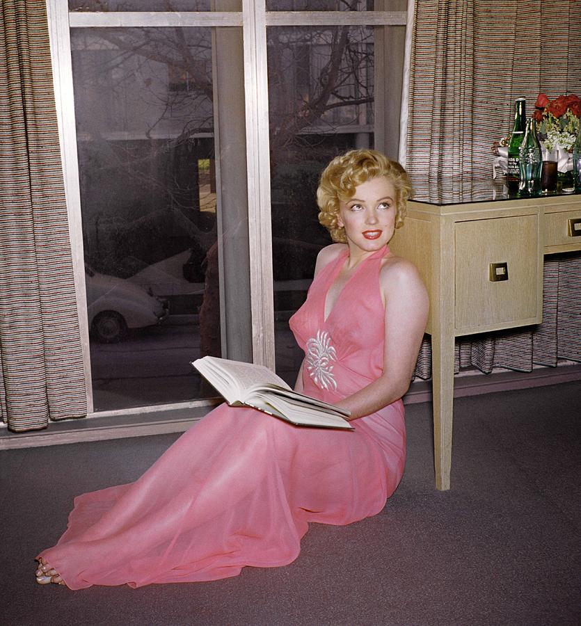 Marilyn Monroe Harold Lloyd Estate 1953 Photograph By Vintage Kodachrome Slides Fine Art America 8472