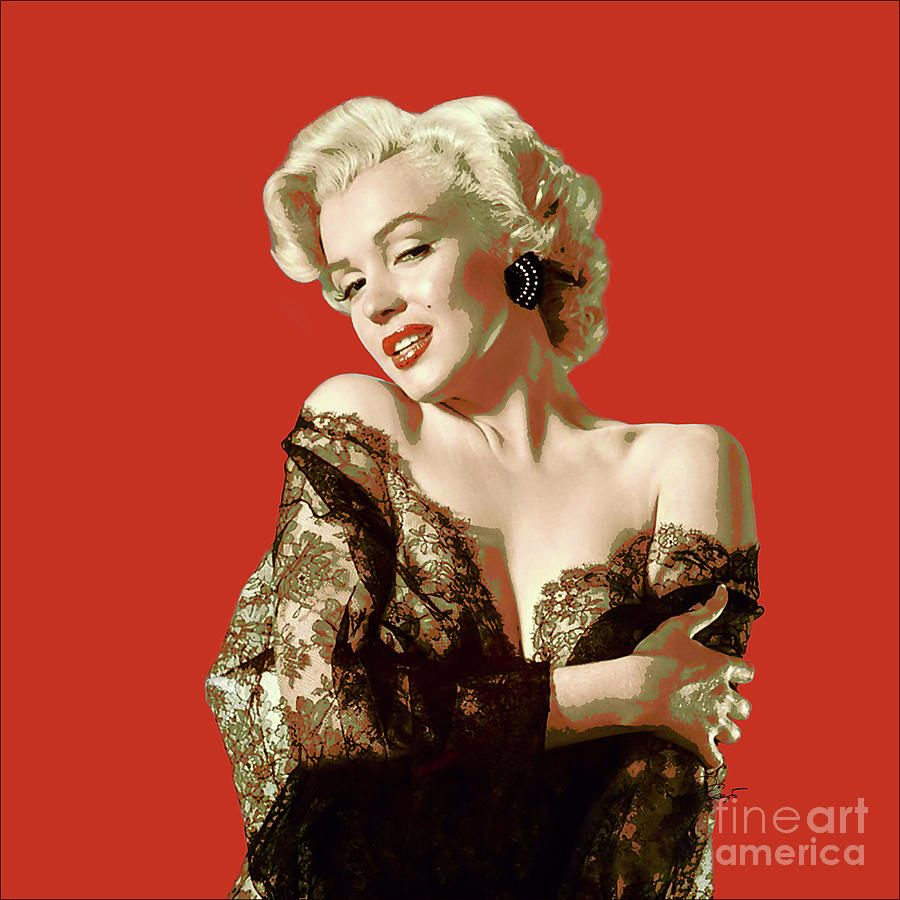 Marilyn Monroe II Digital Art by Jerzy Czyz
