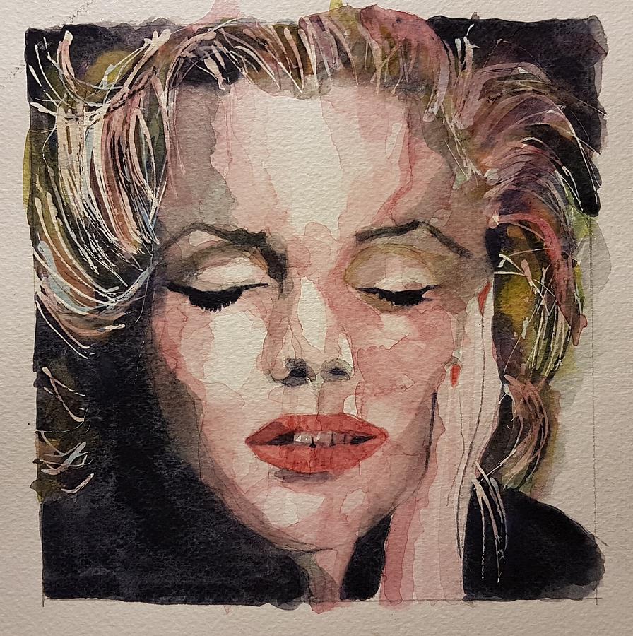 Marilyn Monroe Painting - Marilyn Monroe - impatient and a little insecure by Paul Lovering