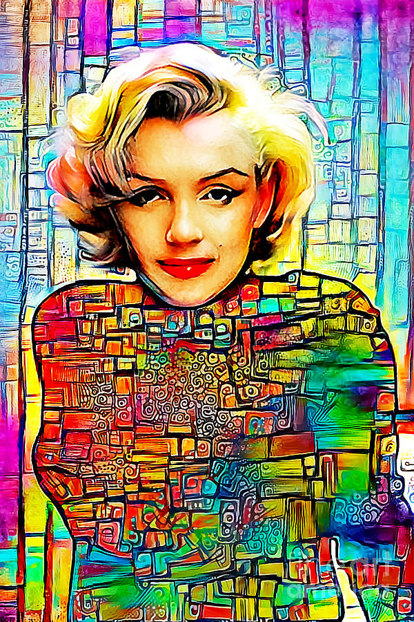 Marilyn Monroe In A Modern Contemporary World 20201017 Photograph By 8289