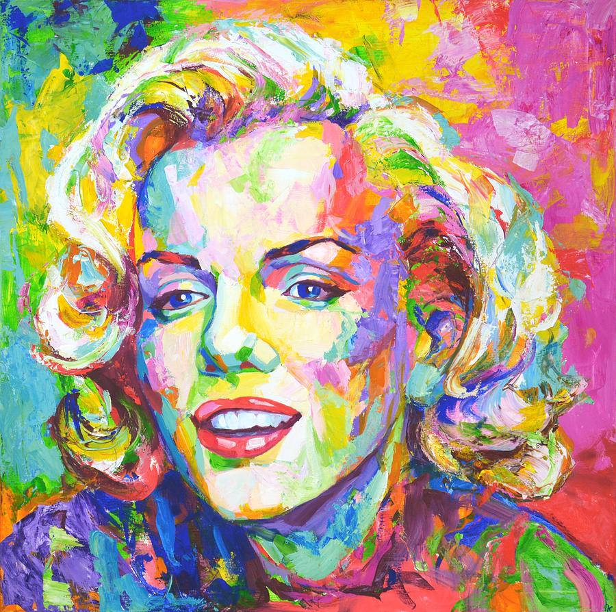 Marilyn Monroe Painting by Iryna Kastsova