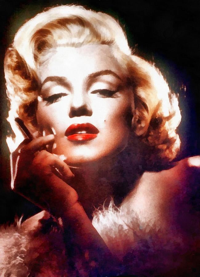 Marilyn Monroe Digital Art by Lion Glidewell | Fine Art America