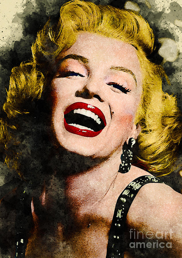 Marilyn Monroe Digital Art by Marisol VB