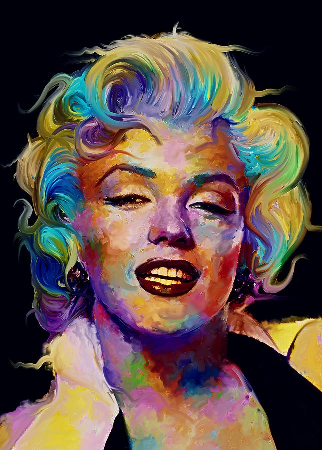 Marilyn monroe Digital Art by Muhammad Suryanto - Fine Art America