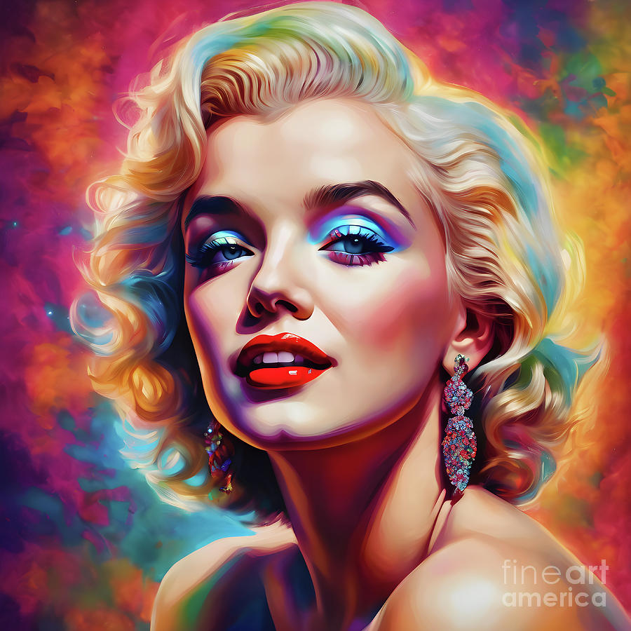 Marilyn Monroe No 12 Digital Art by DSE Graphics