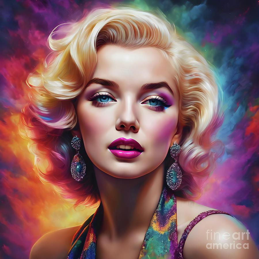 Marilyn Monroe No 5 Digital Art By Dse Graphics Fine Art America