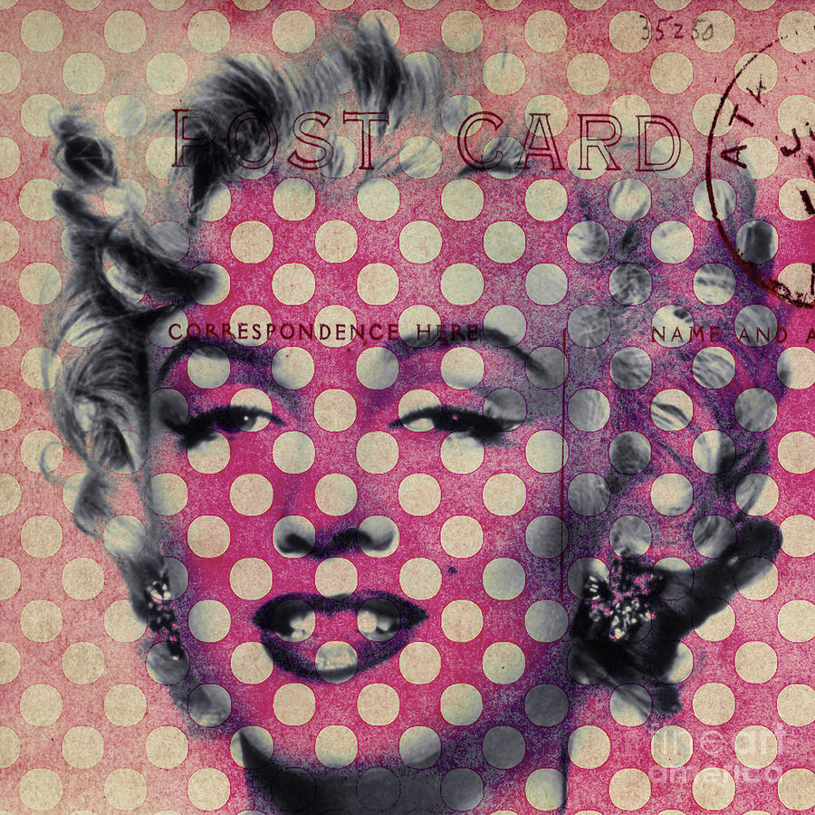 Marilyn Monroe Polka Dots Photograph by Edward Fielding