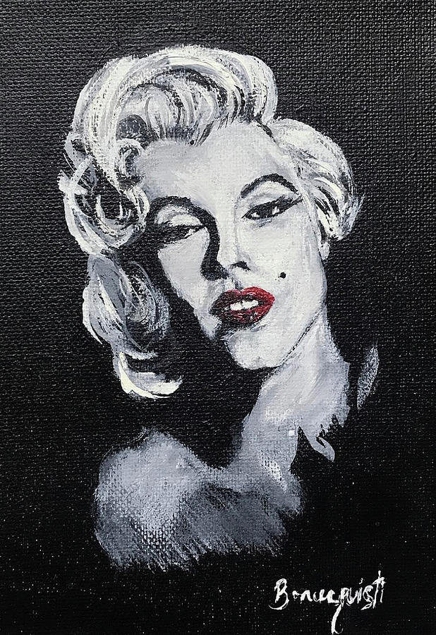 Marilyn Monroe Painting by Rachel Bonacquisti - Fine Art America