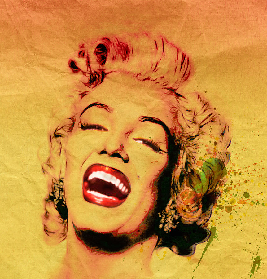 Marilyn Monroe Digital Art By Ramon Martinez Fine Art America