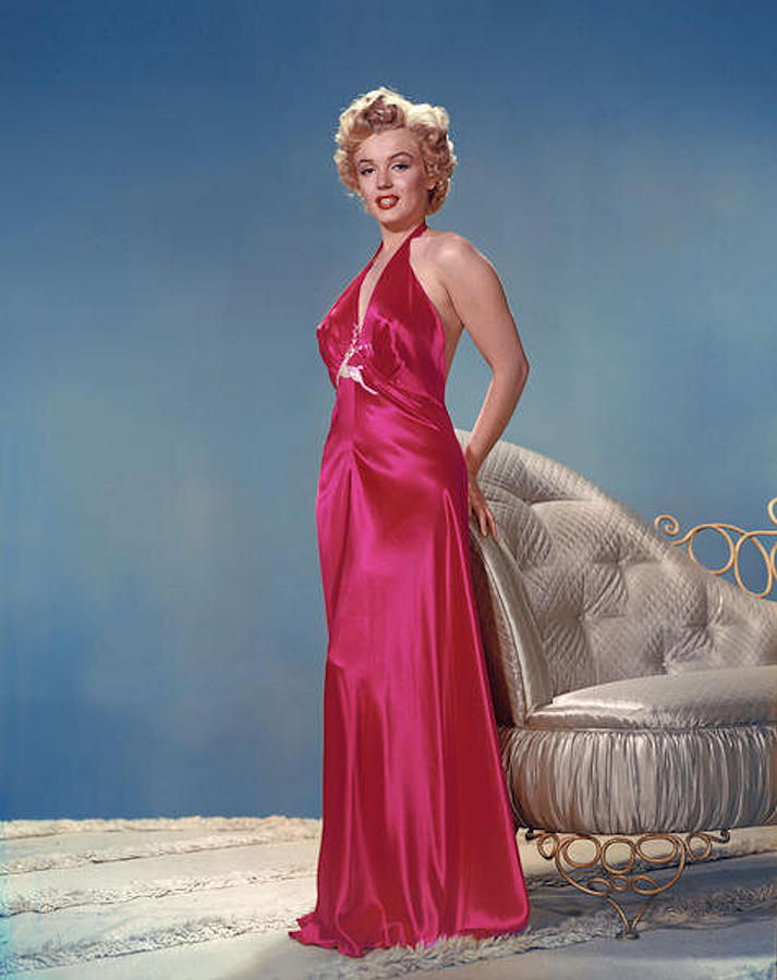 Marilyn Monroe Shocking Pink Glamour Pinup Glamour Digital Art By The Marilyn Archive Pixels