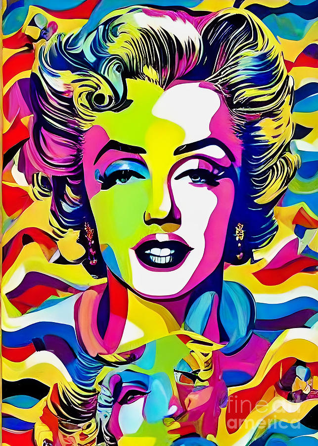 Marilyn Monroe XXXI Digital Art by Munir Alawi - Fine Art America