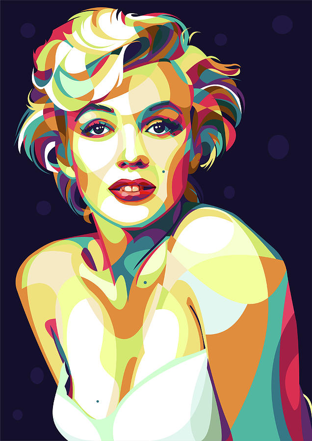 Marilyn Monroe Digital Art by Yahya Agustiono - Fine Art America