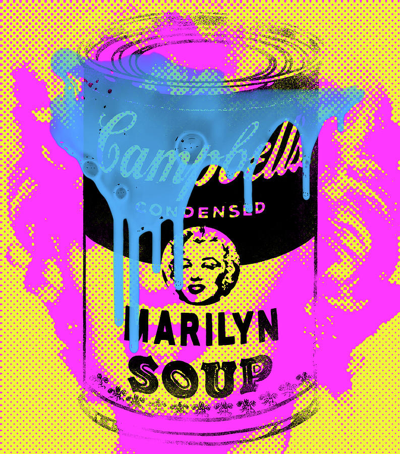 Marilyn Soup Painting by Stephen Chambers - Fine Art America