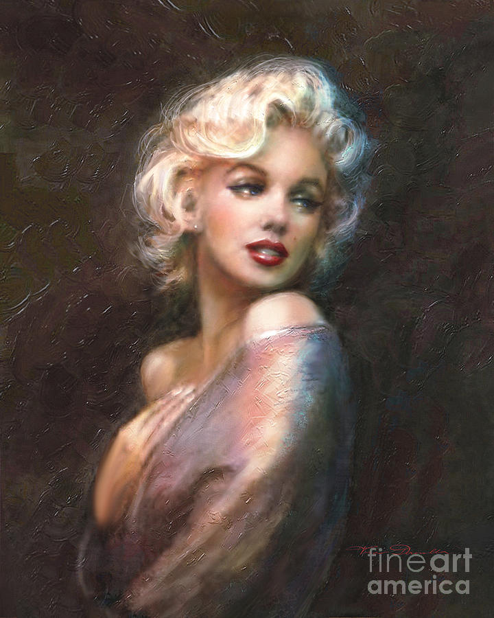 Marilyn WW classics Painting by Theo Danella