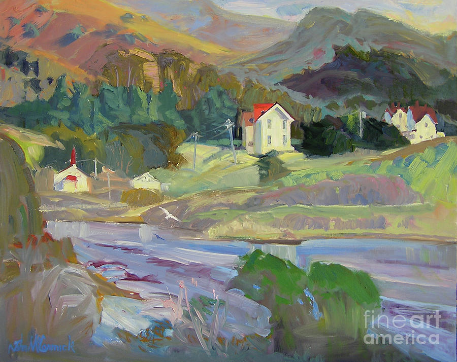 Marin Headlands Painting by John McCormick