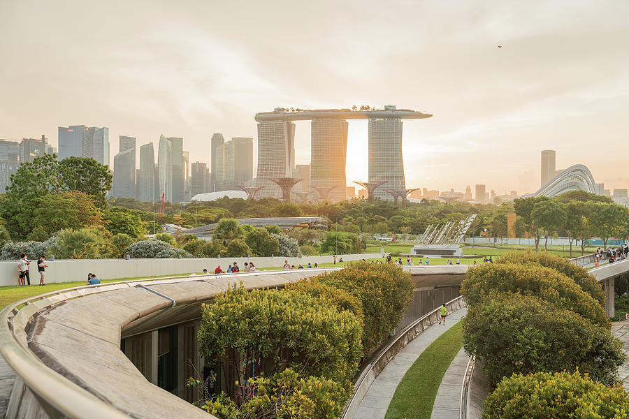 Marina Bay Sands From The Barrage Photograph By Lydia Koh Fine Art America 8037