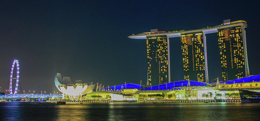 Marina Bay Sands, Singapore Photograph by Stuart C Clarke - Fine Art ...