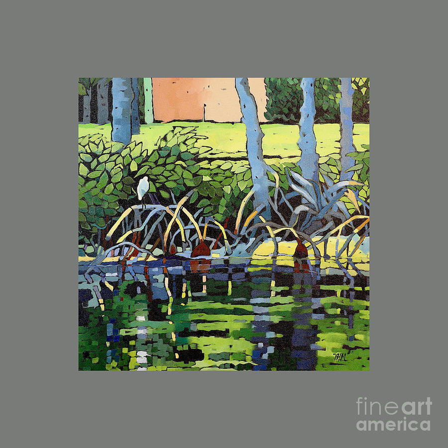 Marina Mangrove Drawing by Geraldine Somerville - Pixels