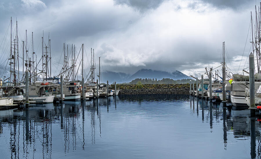 Marina Mountain Reflection Photograph by Bill Posner Marina Mountain Reflection Photograph by Bill Posner