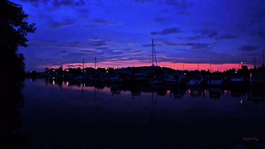 Marina Sunrise Photo Photograph by Ken Figurski