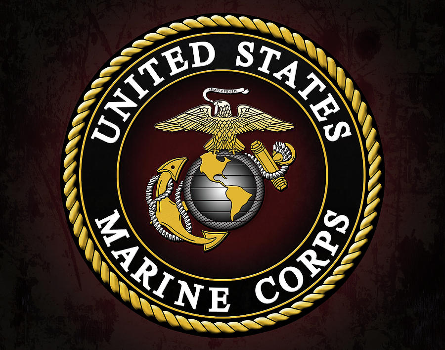 Marine Corps Digital Art by Avid Sports Fan - Pixels