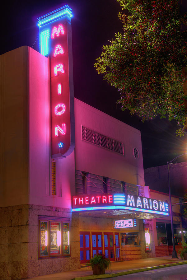 Marion Theatre Photograph by Peter Bates - Fine Art America