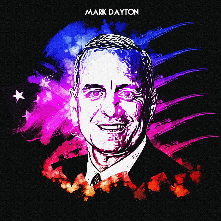 Mark Dayton Digital Art By Walter Florine Pixels