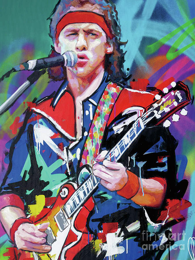 Mark Knopfler Painting By Dennis Bennett - Fine Art America