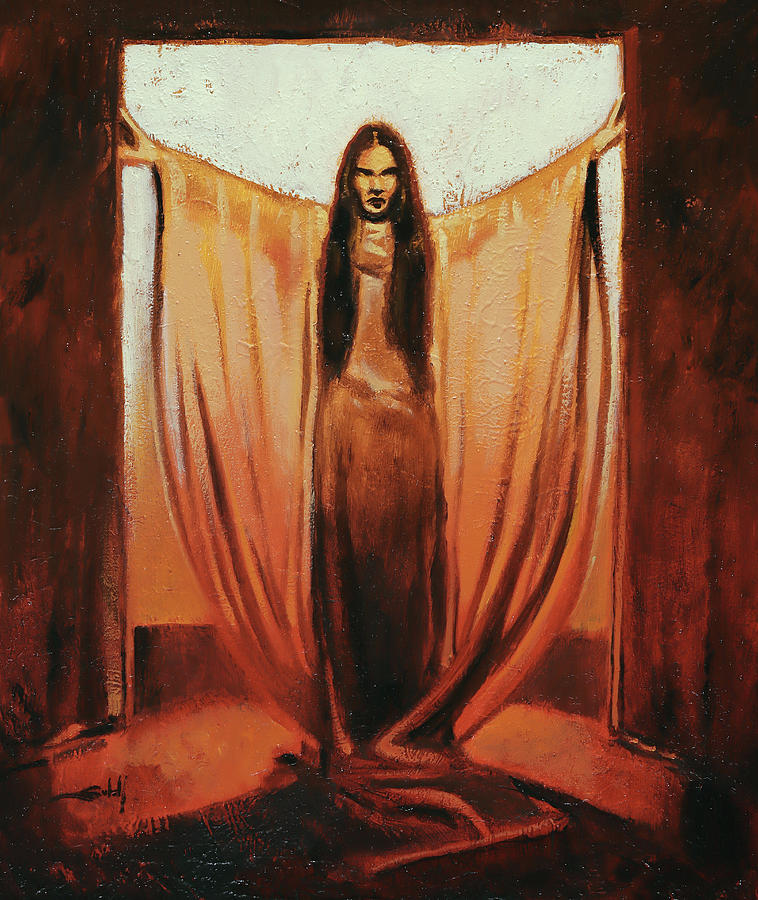 Mark of the Vampire Painting by Sv Bell