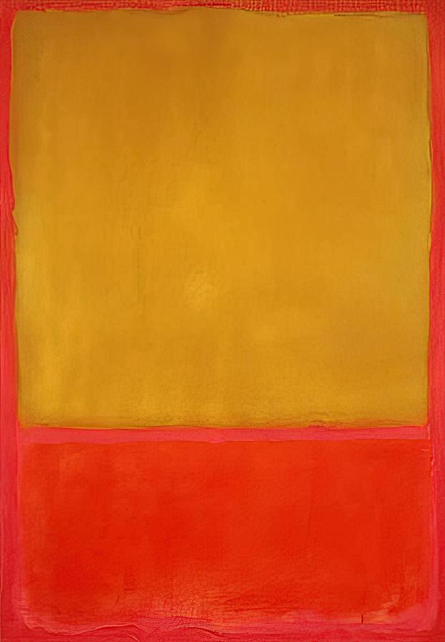 Mark Rothko - Ochre and Red on Red - 1954 Painting by Mark Dwain - Fine ...