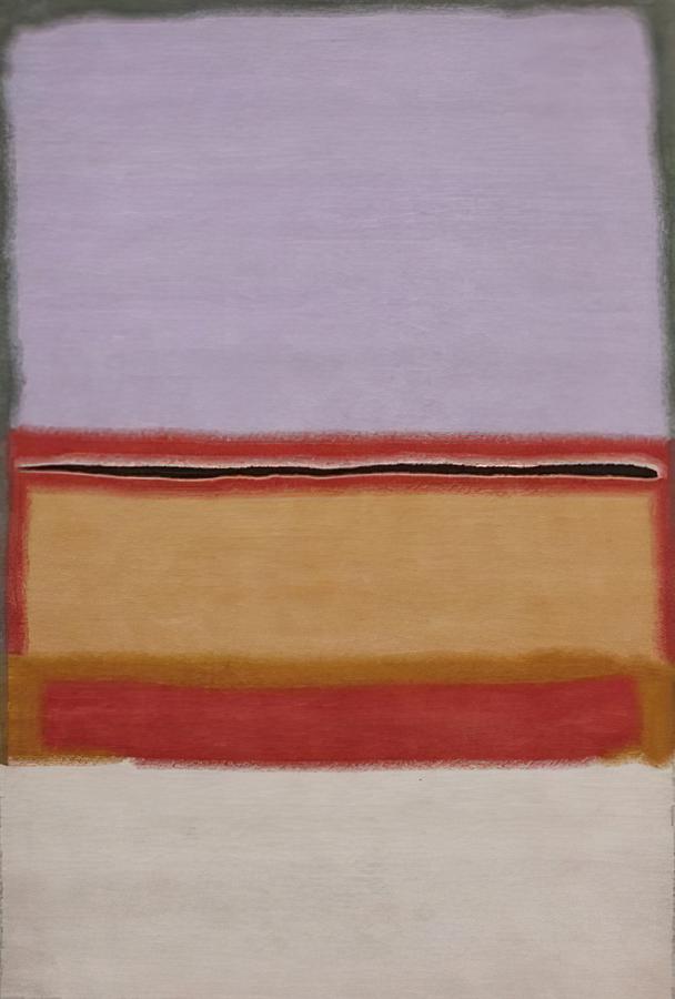 Mark Rothko - Orange over Violet - 1968 Painting by Alexandra Zarova ...