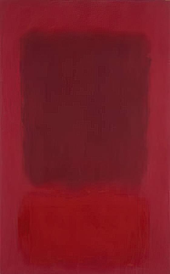 Mark Rothko - Red and Brown - 1957 Painting by Alexandra Zarova - Fine ...