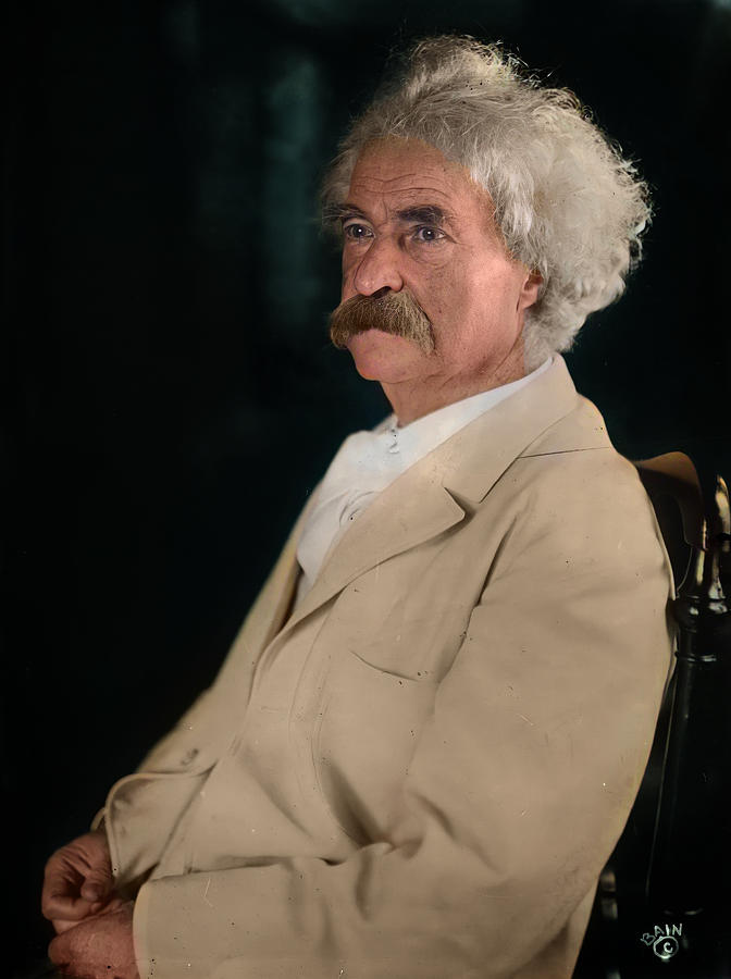 Mark Twain Photograph by Jim Painter