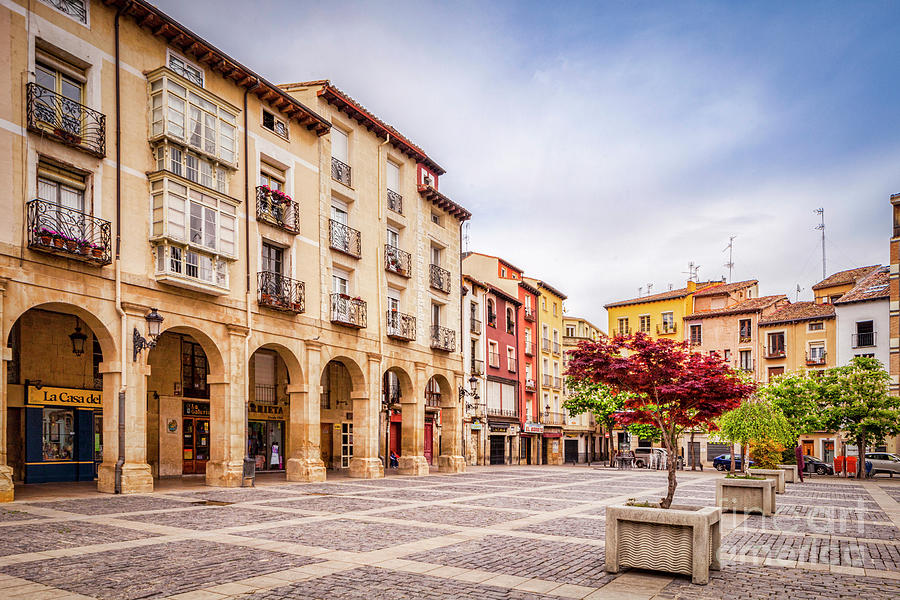 Market Square, Logrono Photograph by Colin and Linda McKie