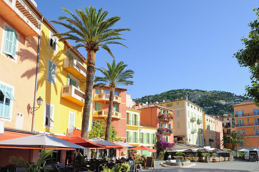 Market square on French Riviera Photograph by Nikitje