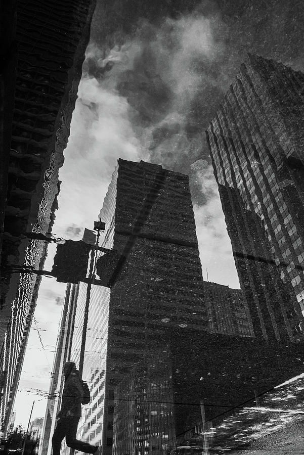 Market St. Reflection Photograph by Lee Harland