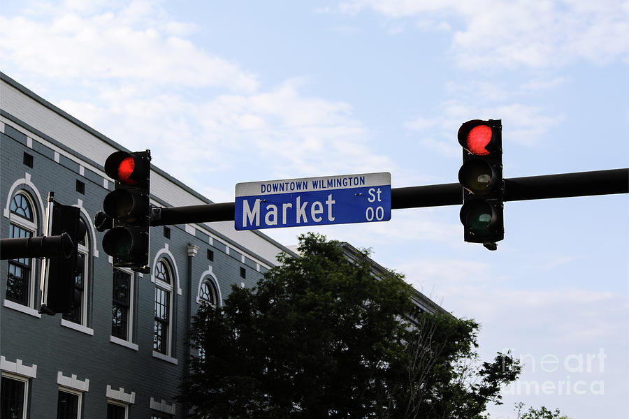 Market Street, Downtown Wilmington Photograph