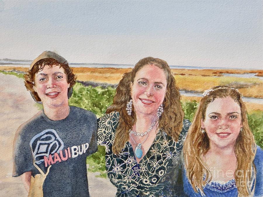 Marks Family Painting by Karol Wyckoff