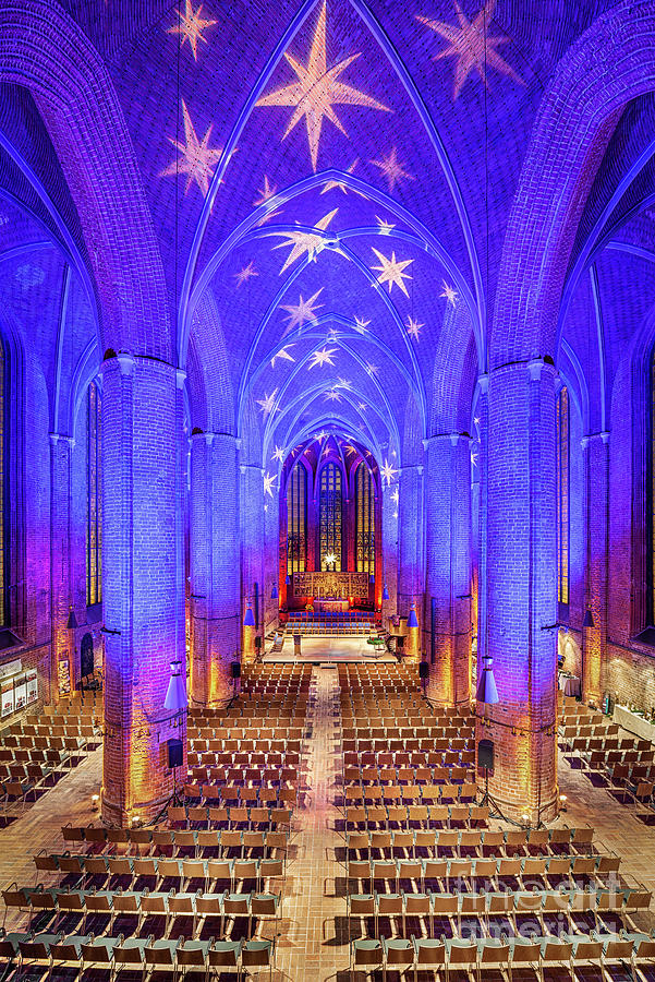 Marktkirche Hannover Weihnachten 2022 Marktkirche in Hannover Photograph by Michael Abid